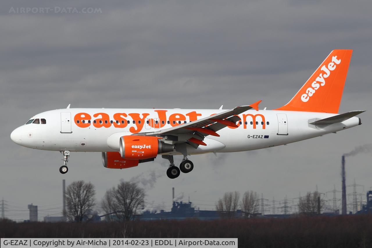 G-EZAZ, 2006 Airbus A319-111 C/N 2829, EasyJet