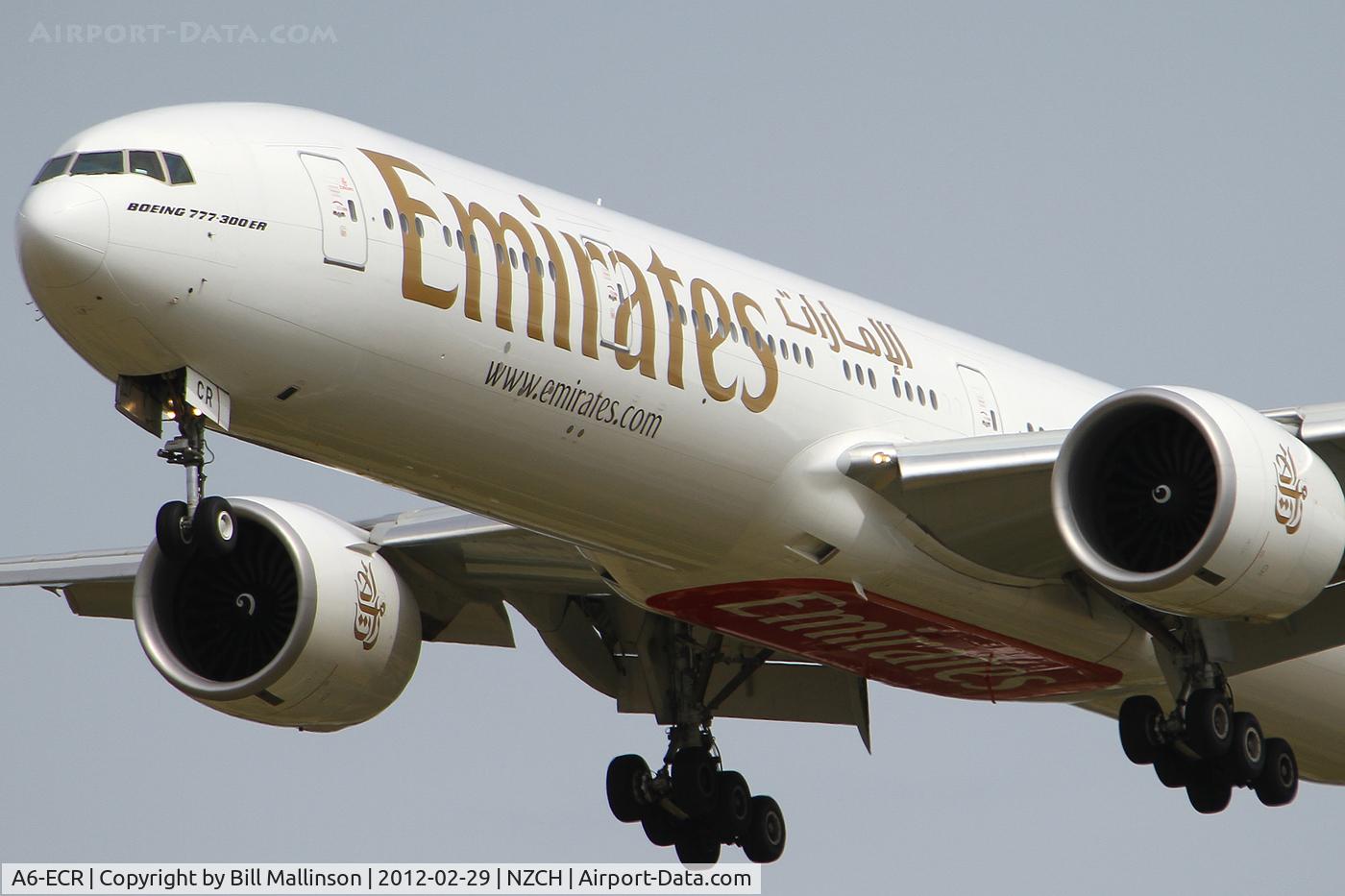 A6-ECR, 2009 Boeing 777-31H/ER C/N 35592, as EK418