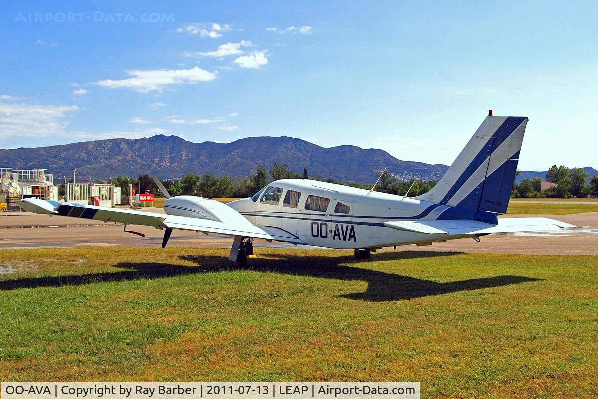 OO-AVA, 1979 Piper PA-34-200T Seneca II C/N 34-7970301, Piper PA-34-200T Seneca II [34-7970301] Empuriabrava~EC 13/07/2011