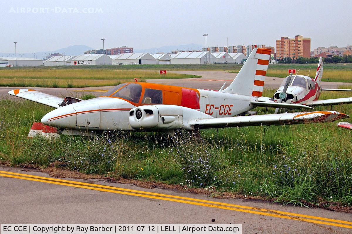 EC-CGE, Piper PA-34-200 Seneca C/N 34-7350324, Piper PA-34-200 Seneca [34-7350324] Barcelona-Sabadell~EC 12/07/2011