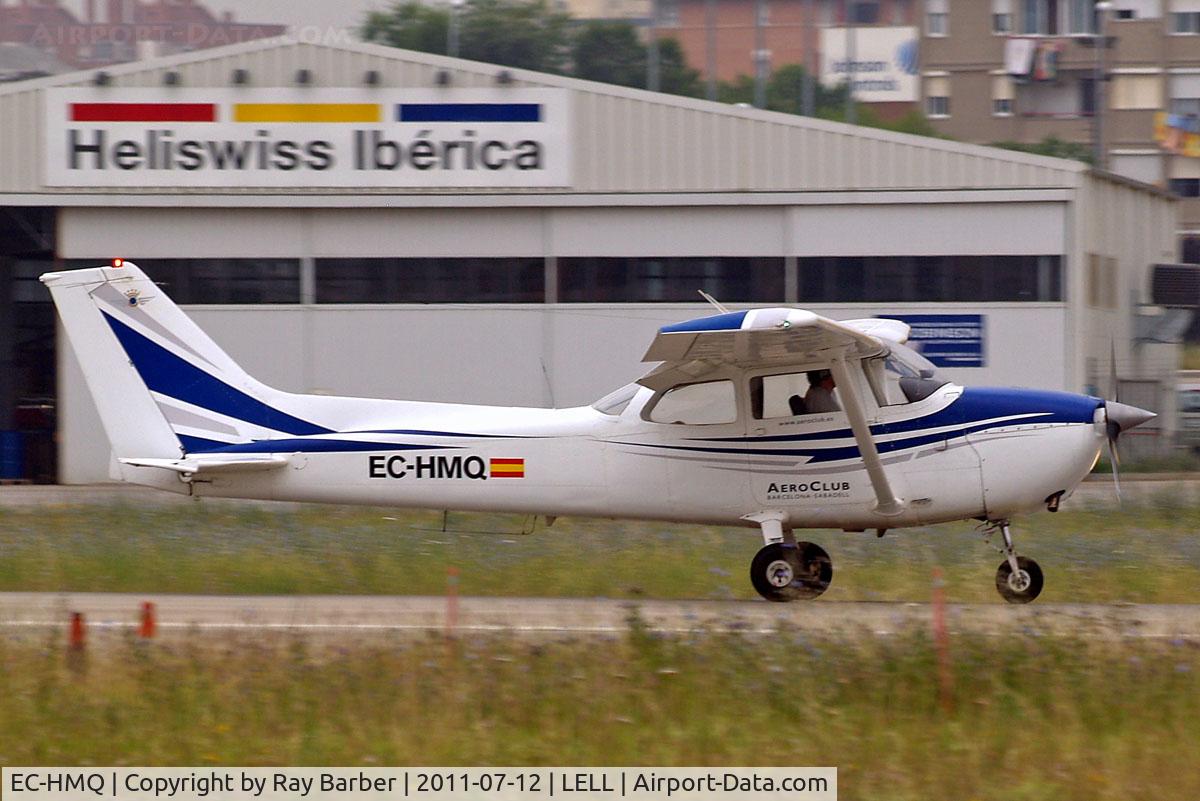 EC-HMQ, Reims F172N Skyhawk C/N 1709, R/Cessna F.172N Skyhawk [1709] Barcelona-Sabadell~EC 12/07/2011