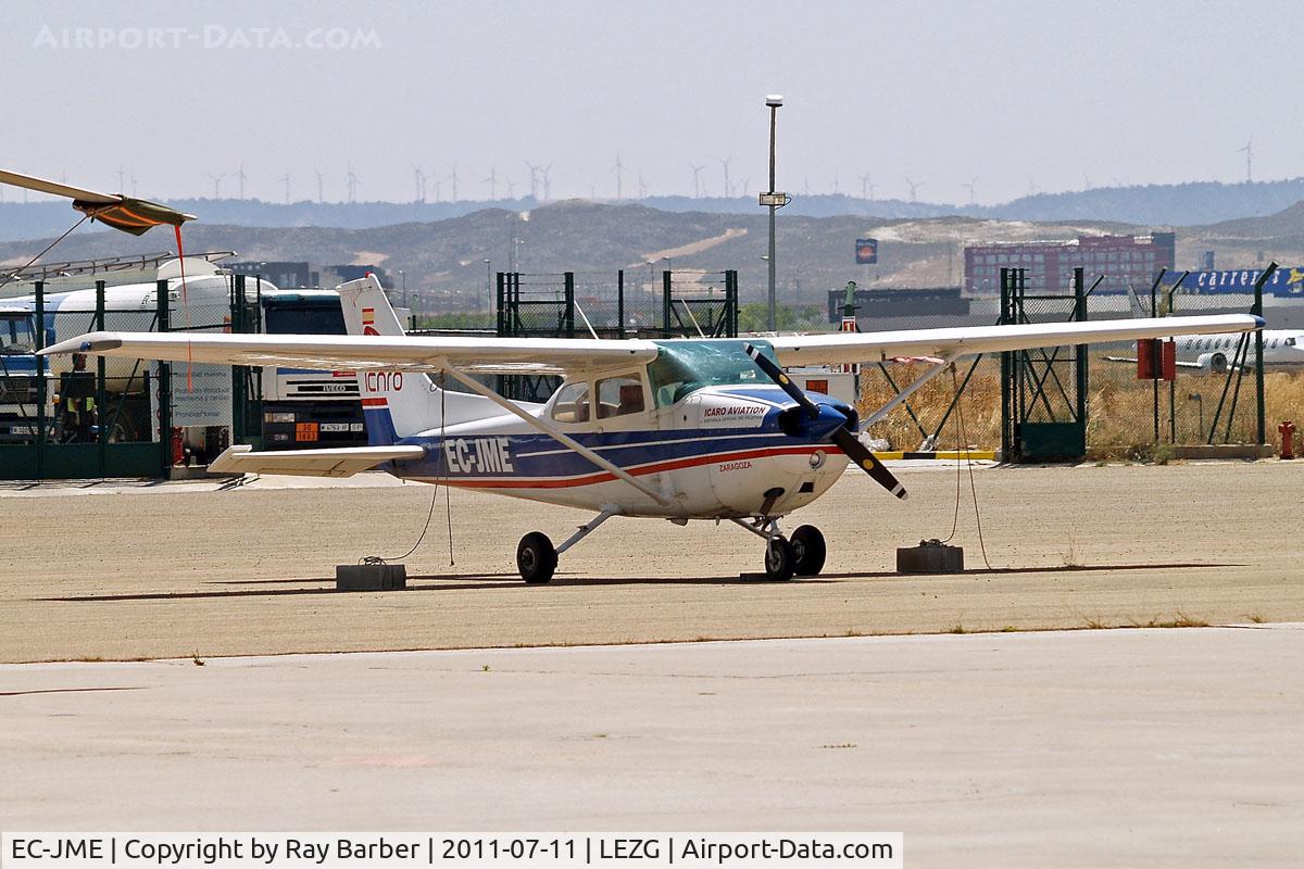 EC-JME, 1978 Reims F172N Skyhawk C/N 1654, R/Cessna F.172N Skyhawk [1654] (Icaro Aviation) Zaragoza AB~EC 11/07/2011