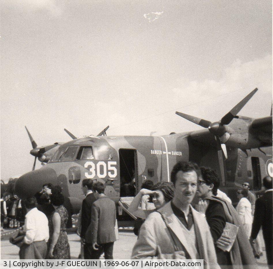 3, 1965 Breguet 941S C/N 3, At Paris-Le Bourget Airshow 1969