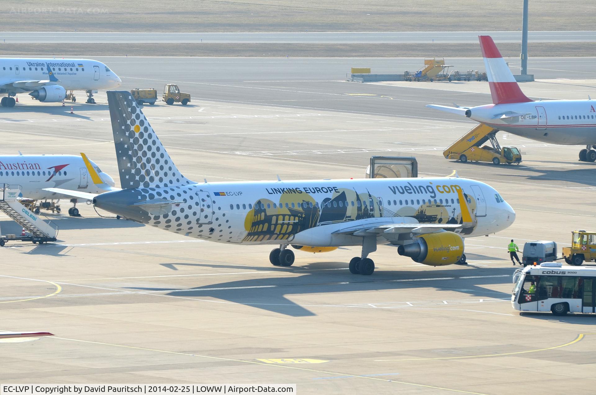 EC-LVP, 2013 Airbus A320-214 C/N 5587, Surprising visitor...