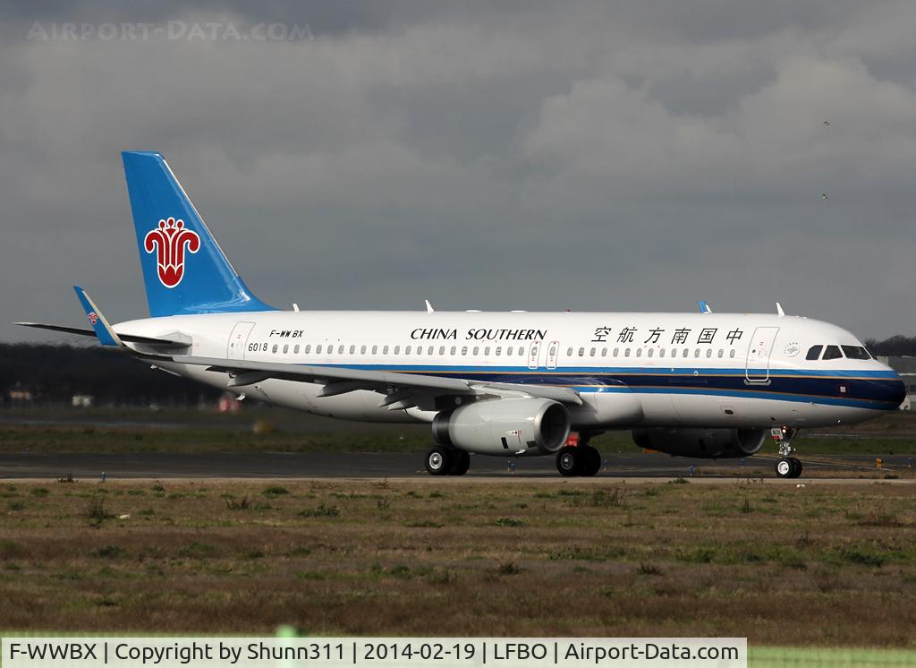 F-WWBX, 2014 Airbus A320-232 C/N 6018, C/n 6018 - To be B-1801 - First CSN A320 with sharklets
