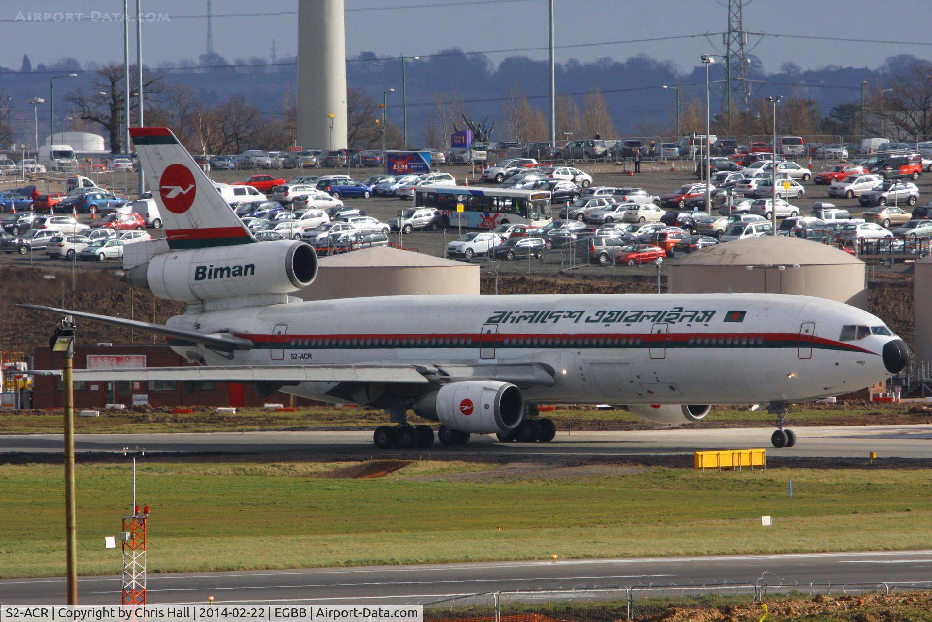 S2-ACR, 1988 McDonnell Douglas DC-10-30 C/N 48317, Biman Bangladesh Airlines