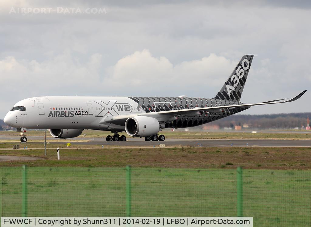 F-WWCF, 2013 Airbus A350-941 C/N 002, C/n 0003 - Third A350 prototype in Carbon c/s scheme