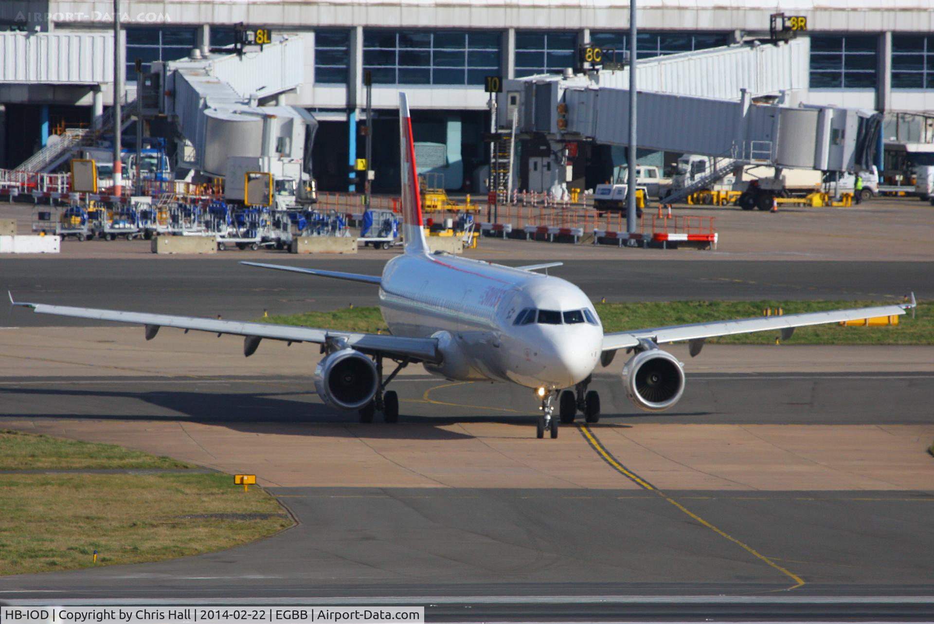 HB-IOD, 1995 Airbus A321-111 C/N 522, Swiss International Air Lines