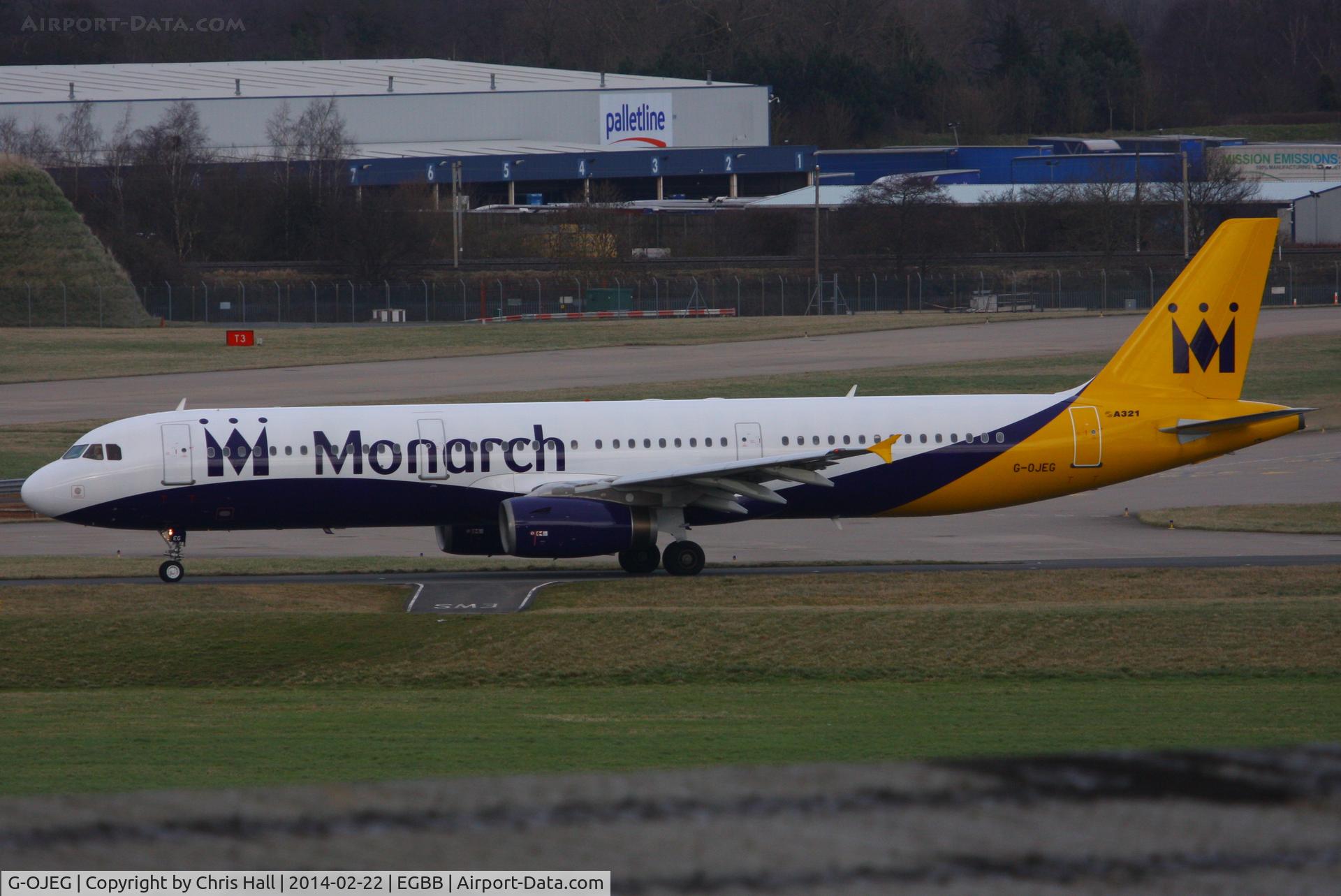 G-OJEG, 1999 Airbus A321-231 C/N 1015, Monarch