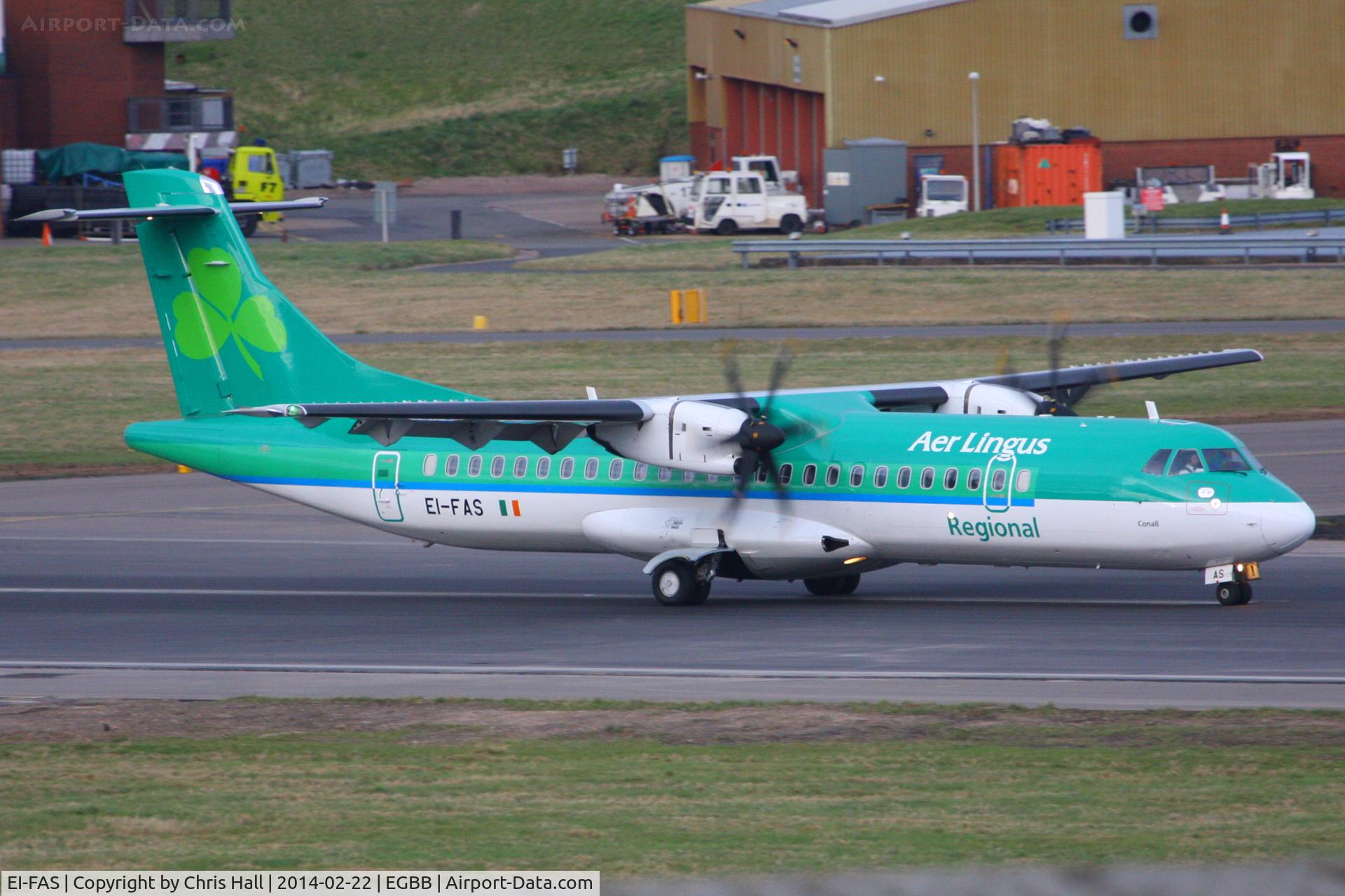 EI-FAS, 2013 ATR 72-600 (72-212A) C/N 1083, Aer Lingus Regional