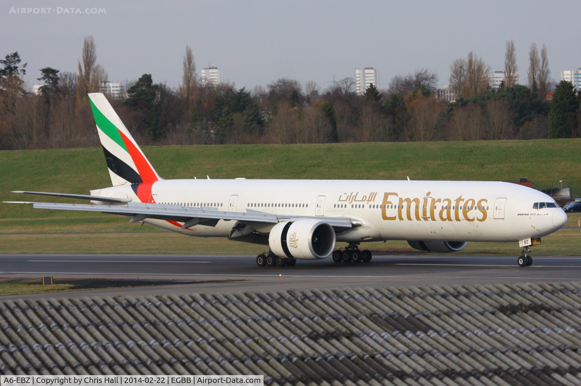 A6-EBZ, 2007 Boeing 777-31H/ER C/N 32713, Emirates