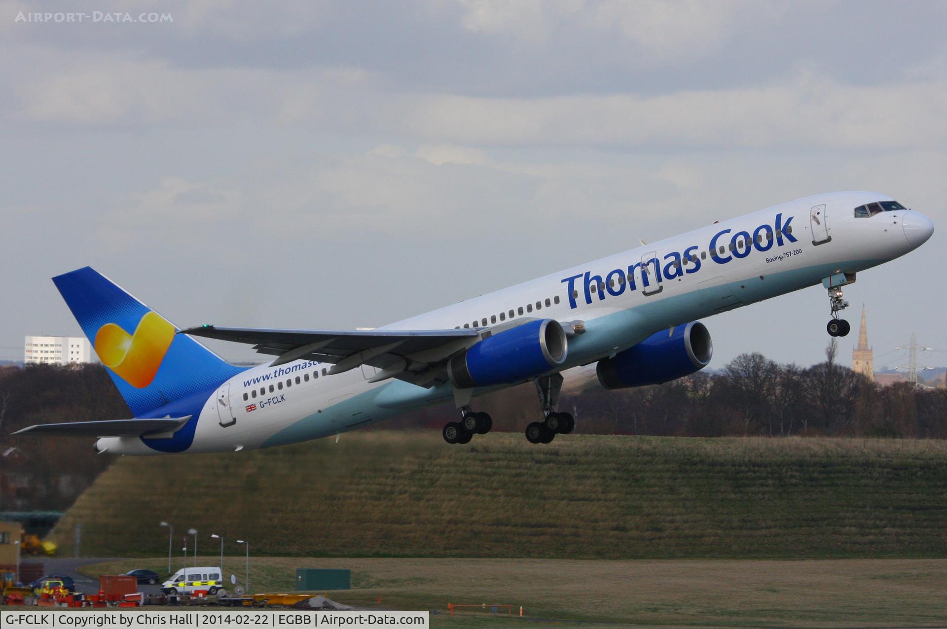 G-FCLK, 1993 Boeing 757-2Y0 C/N 26161, Thomas Cook