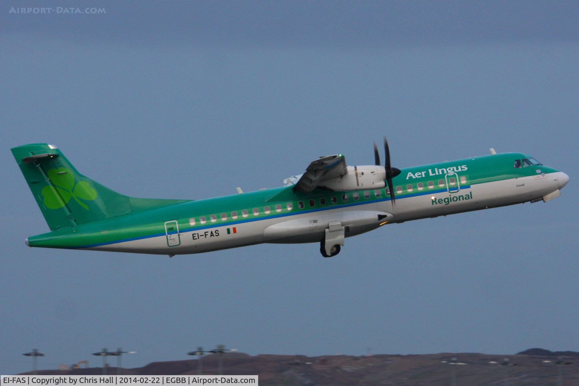 EI-FAS, 2013 ATR 72-600 (72-212A) C/N 1083, Aer Lingus Regional