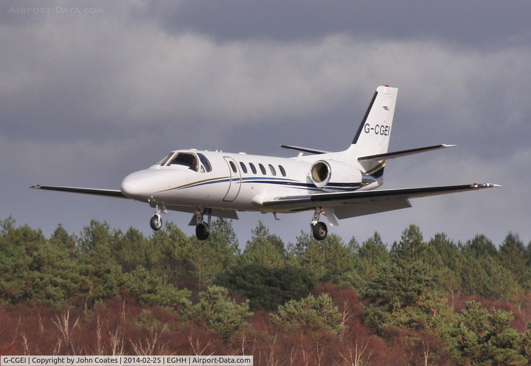 G-CGEI, 2000 Cessna 550 Citation Bravo C/N 550-0951, Finals 26