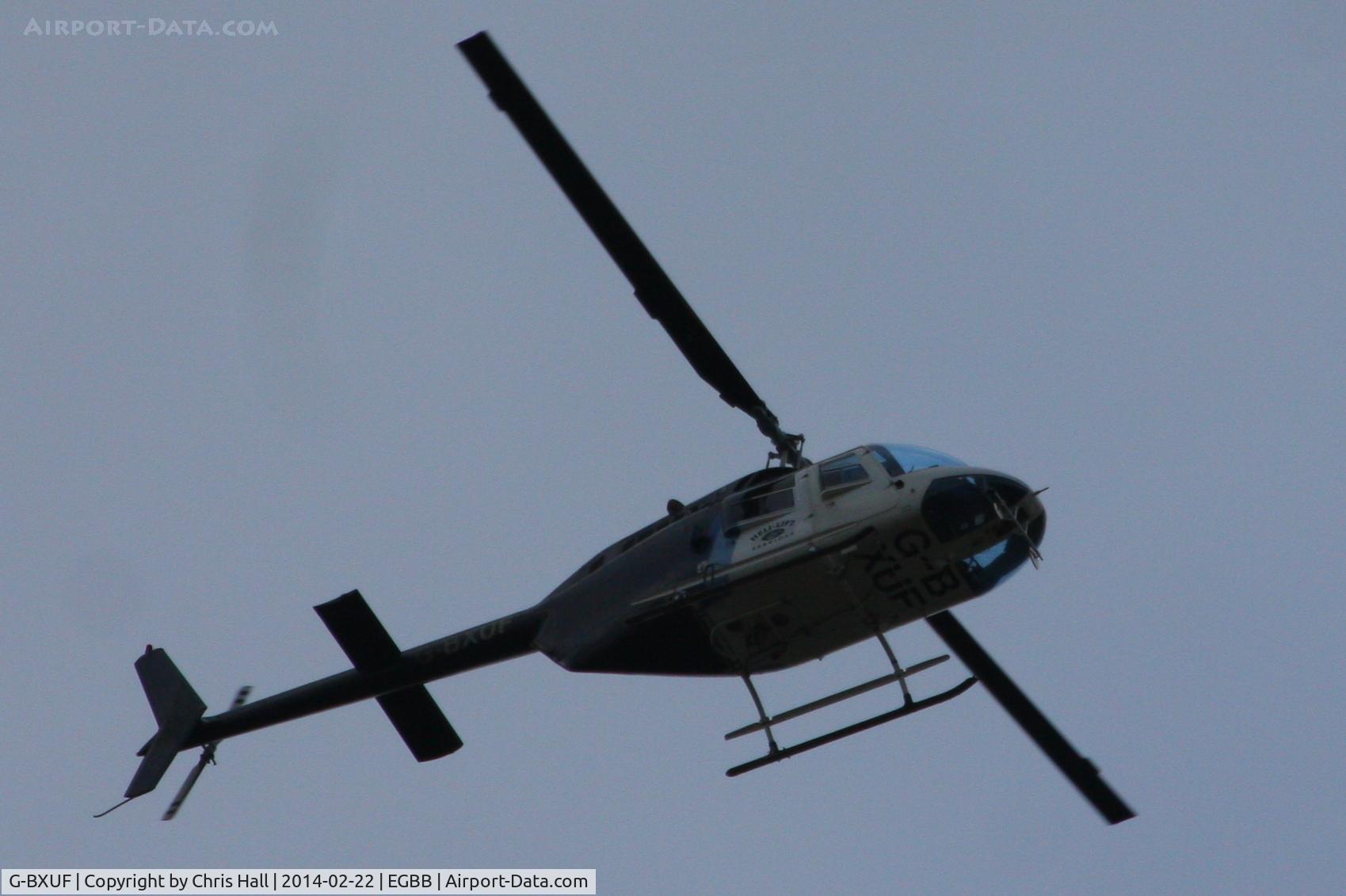 G-BXUF, 1982 Agusta AB-206B JetRanger II C/N 8633, S.J. Contracting Services Ltd