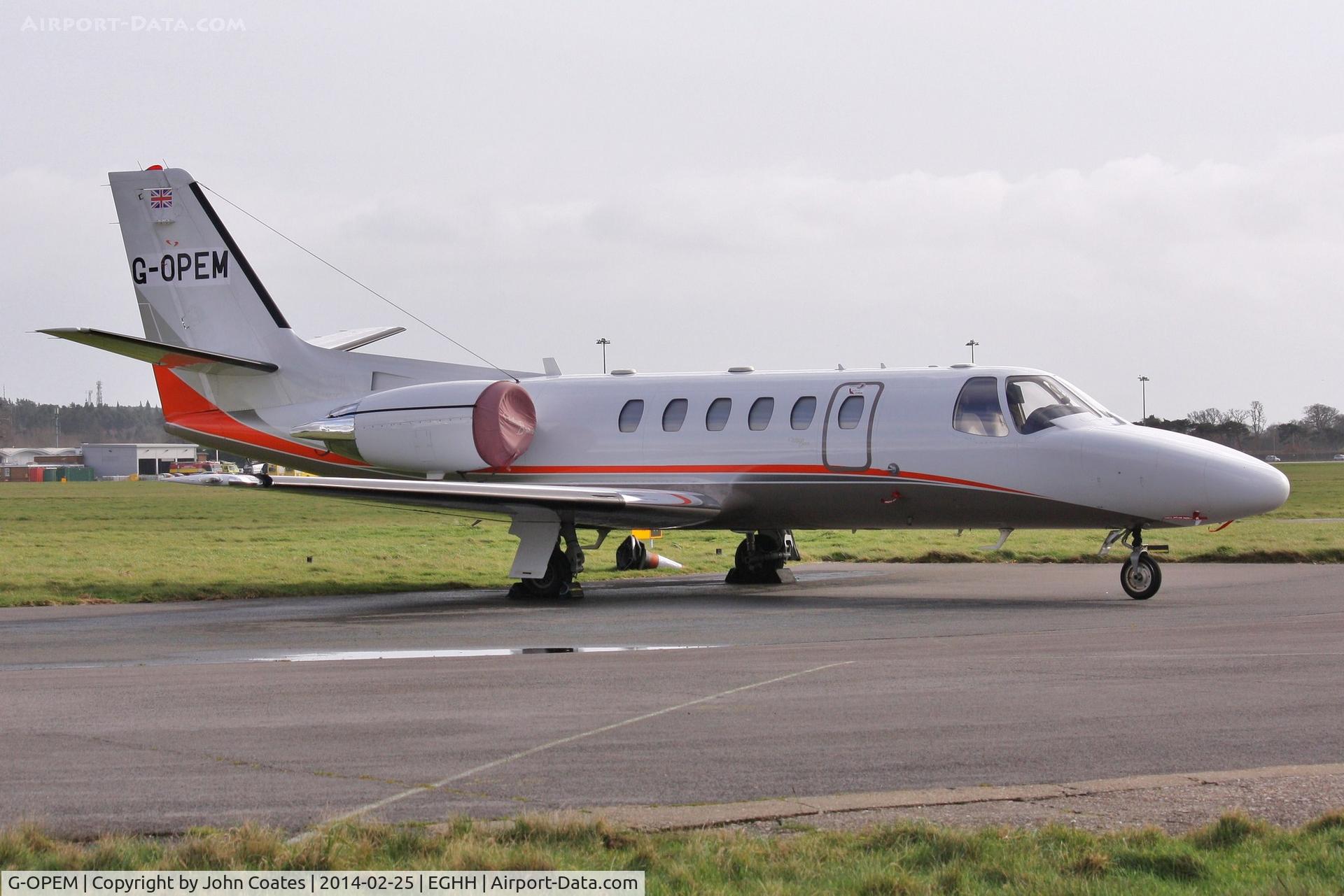 G-OPEM, 2000 Cessna 550 Citation Bravo C/N 550-0927, Shortly to become G-IPLY