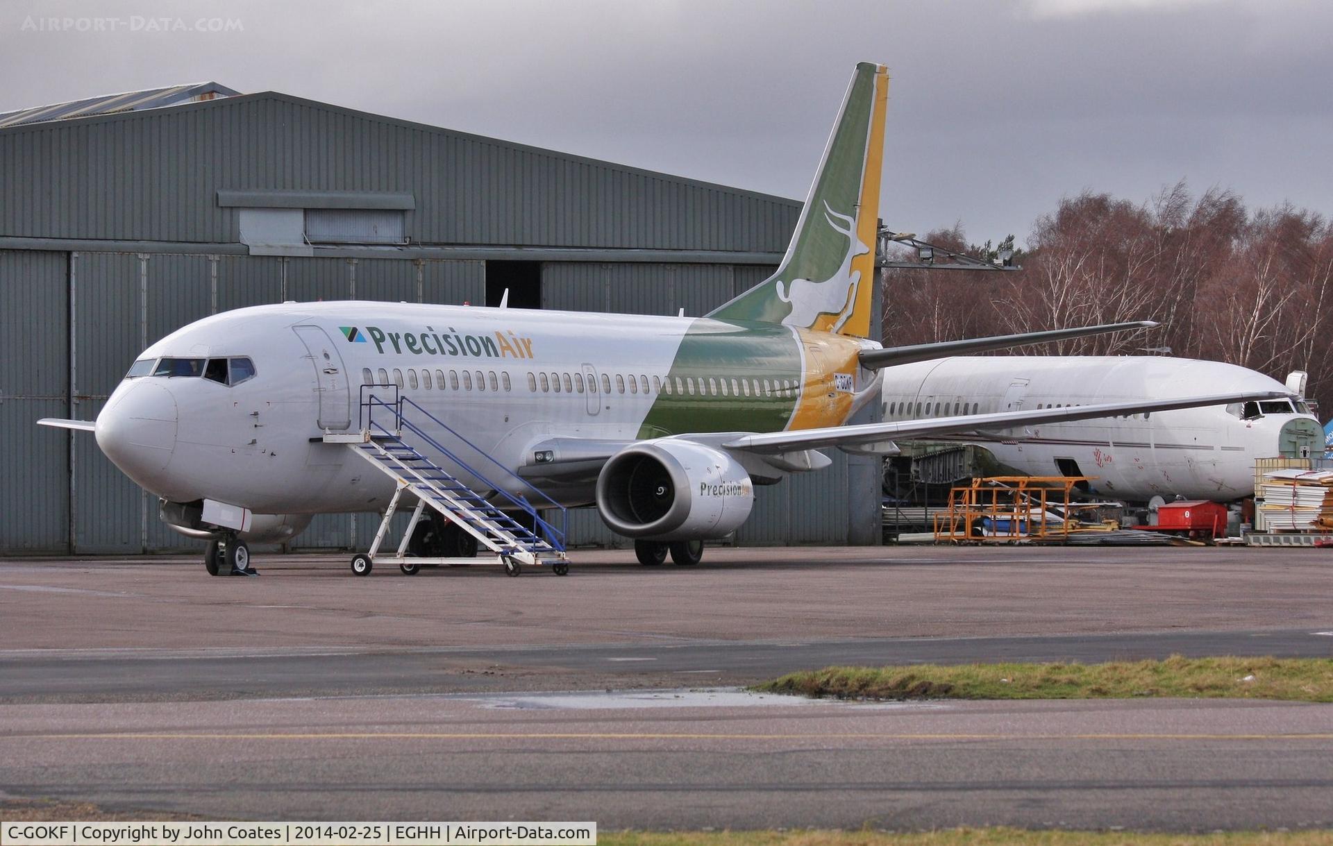 C-GOKF, 1999 Boeing 737-36N C/N 28596, First full view outside European.