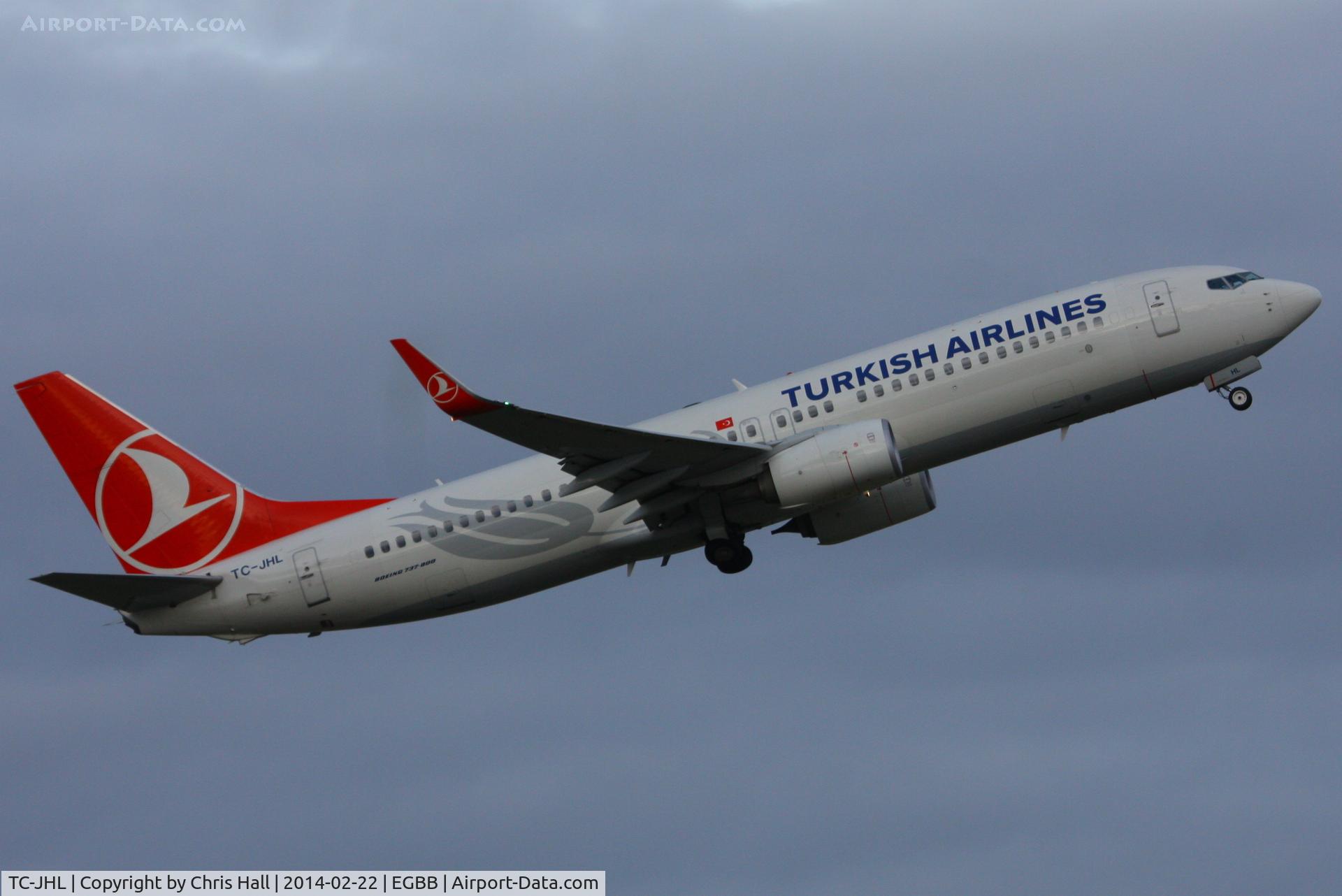 TC-JHL, 2011 Boeing 737-8F2 C/N 40976, Turkish Airlines
