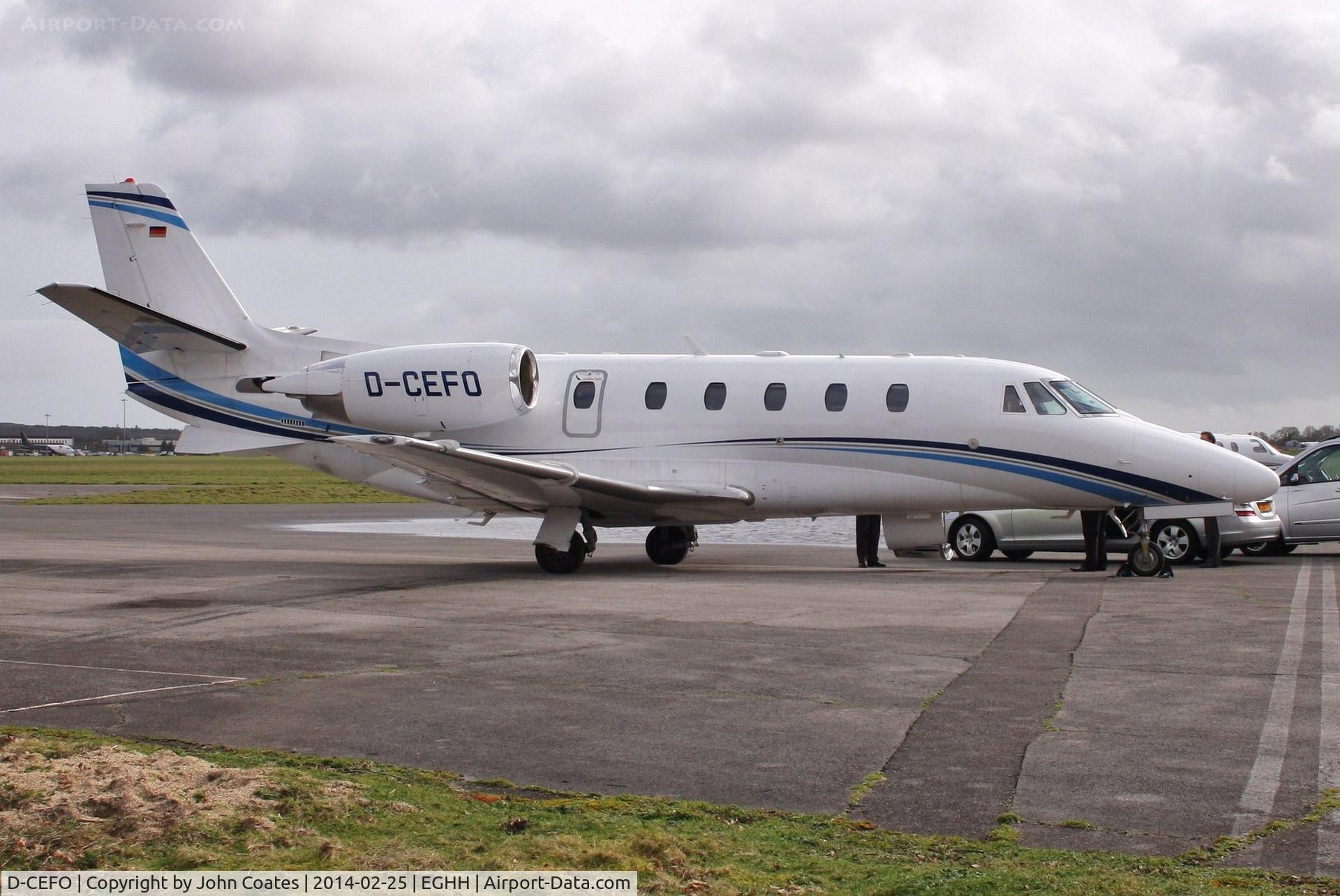 D-CEFO, 2011 Cessna 560XL Citation Excel XLS+ C/N 560-6082, At Signatures