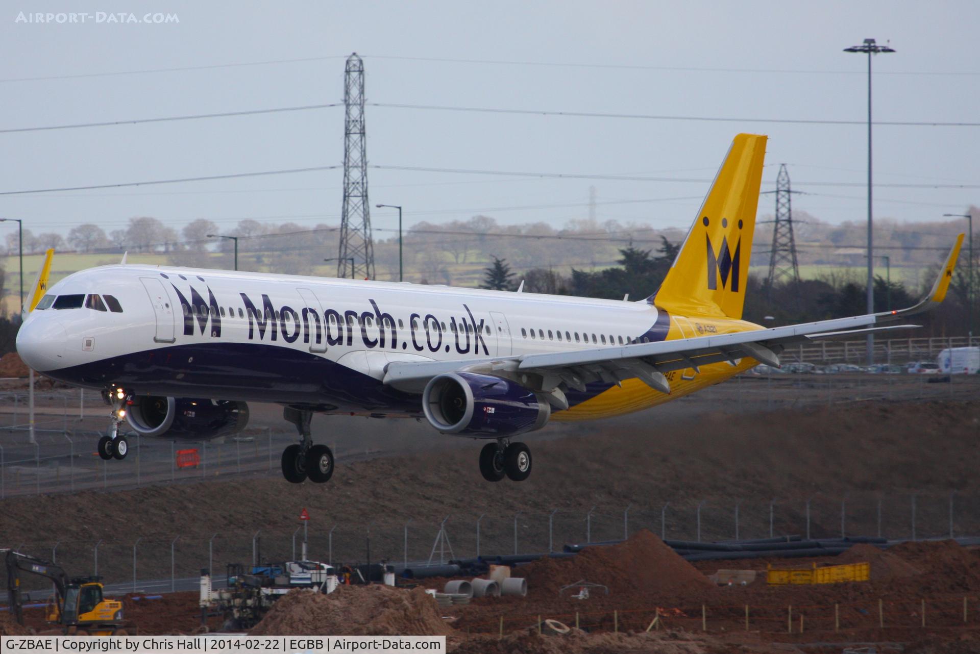 G-ZBAE, 2013 Airbus A321-231 C/N 5606, Monarch