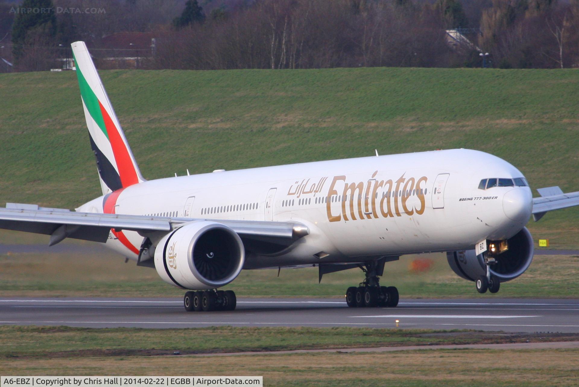 A6-EBZ, 2007 Boeing 777-31H/ER C/N 32713, Emirates