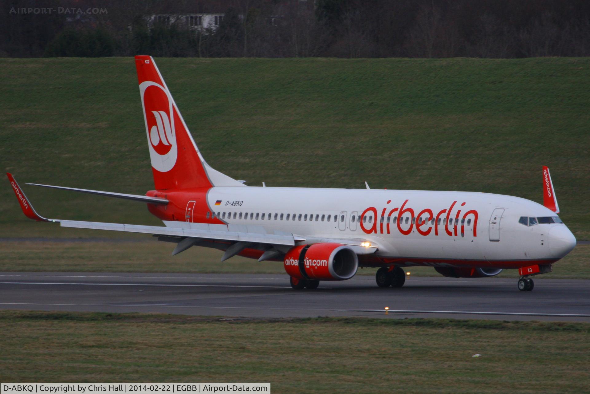D-ABKQ, 2011 Boeing 737-86J C/N 37760, Air Berlin