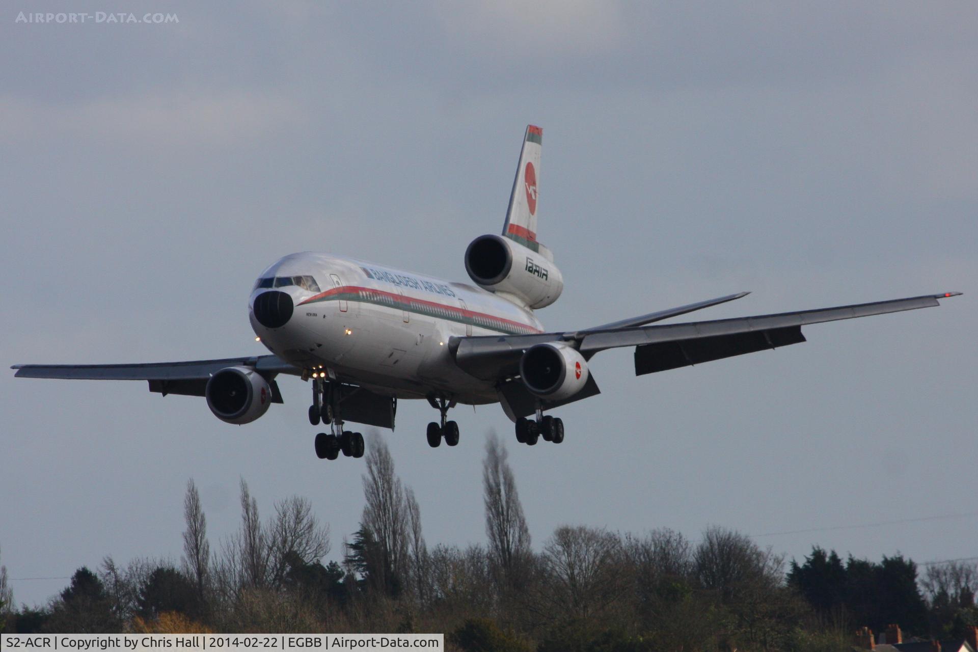 S2-ACR, 1988 McDonnell Douglas DC-10-30 C/N 48317, Biman Bangladesh Airlines