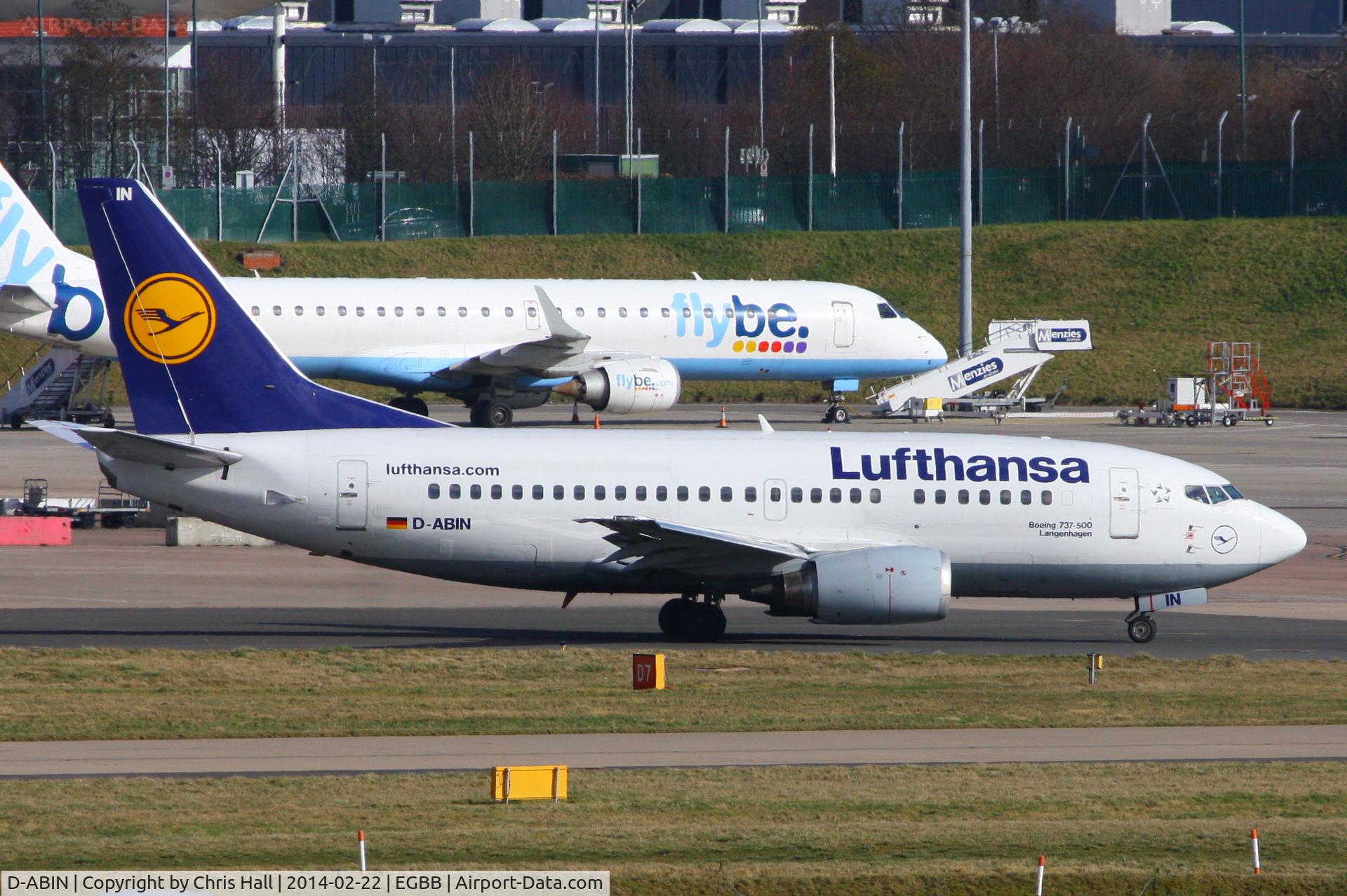 D-ABIN, 1991 Boeing 737-530 C/N 24938, Lufthansa