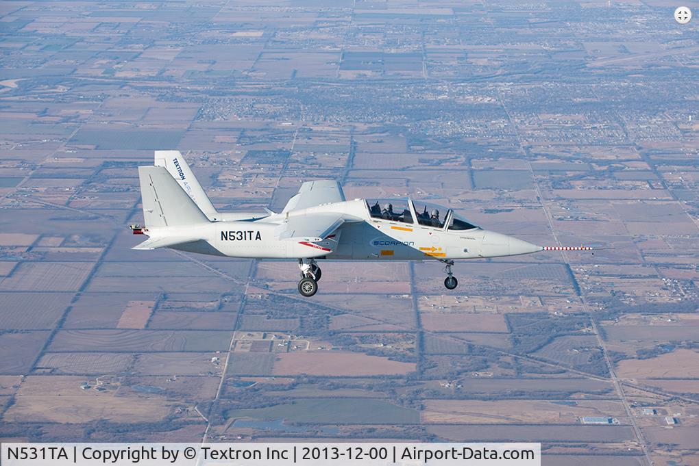 N531TA, 2013 Cessna E530 Scorpion C/N 721001, First flight