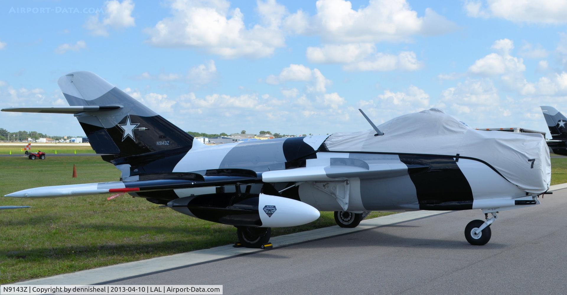 N9143Z, 1959 PZL-Mielec Lim-5 (MiG-17F) C/N 1C1707, 1959 PZL-MIELEC LIM-5 (MIG-17F)