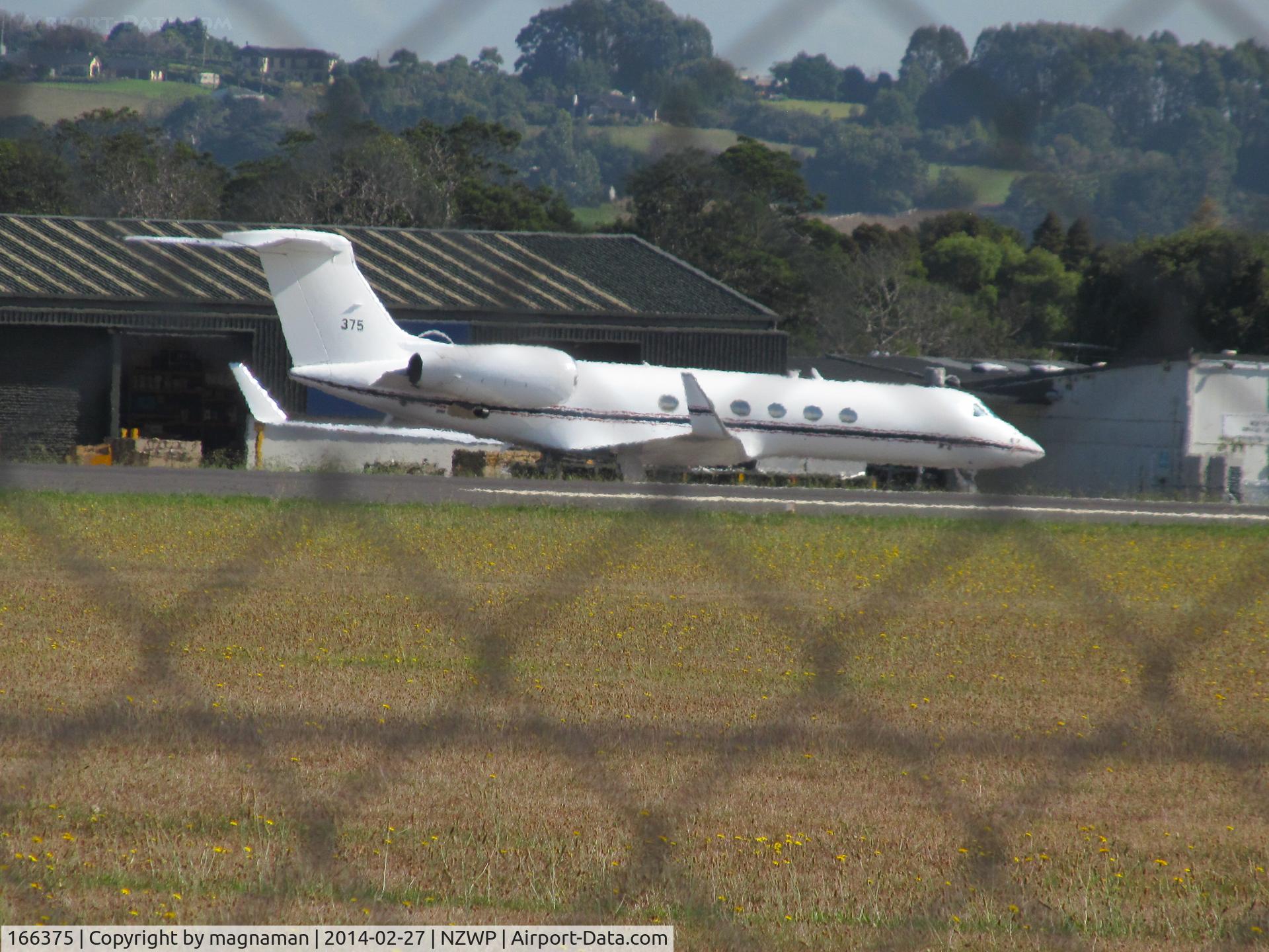 166375, Gulfstream Aerospace C-37A (Gulfstream V) C/N 657, shame about fence but I am not 7ft tall!!
