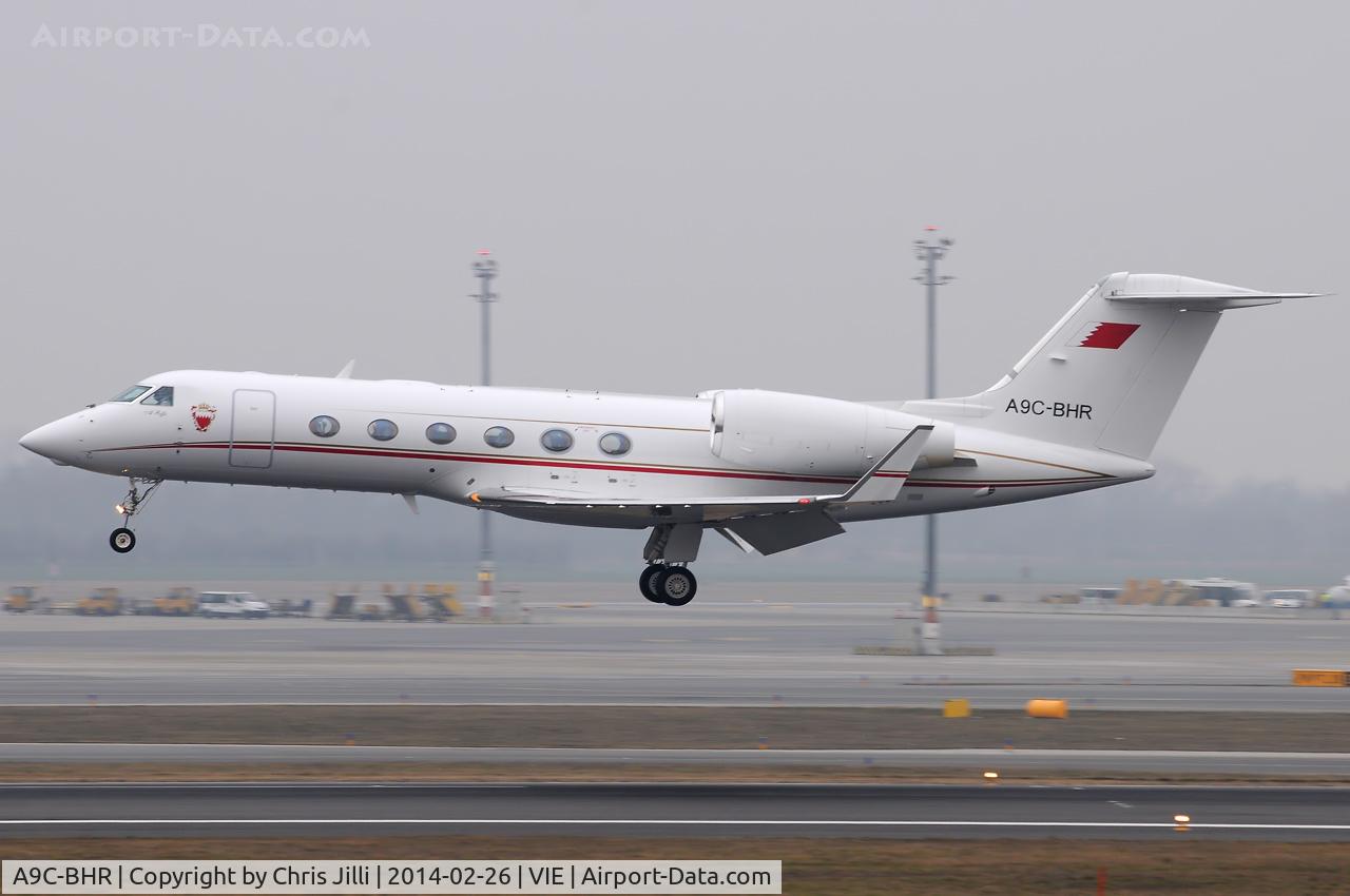 A9C-BHR, 2008 Gulfstream 450 (IVSP) C/N 4156, Bahrain