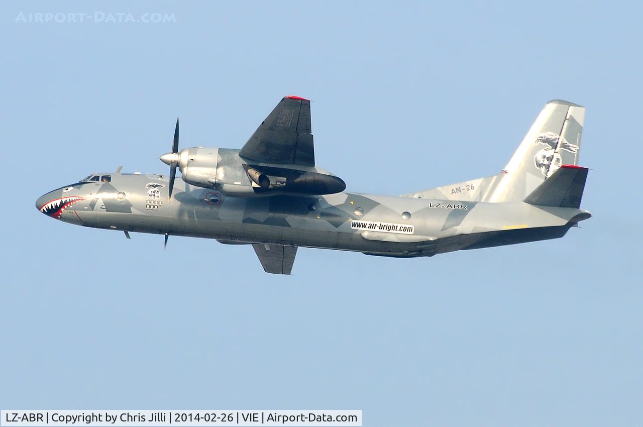LZ-ABR, 1984 Antonov An-26B C/N 13905, Air Bright