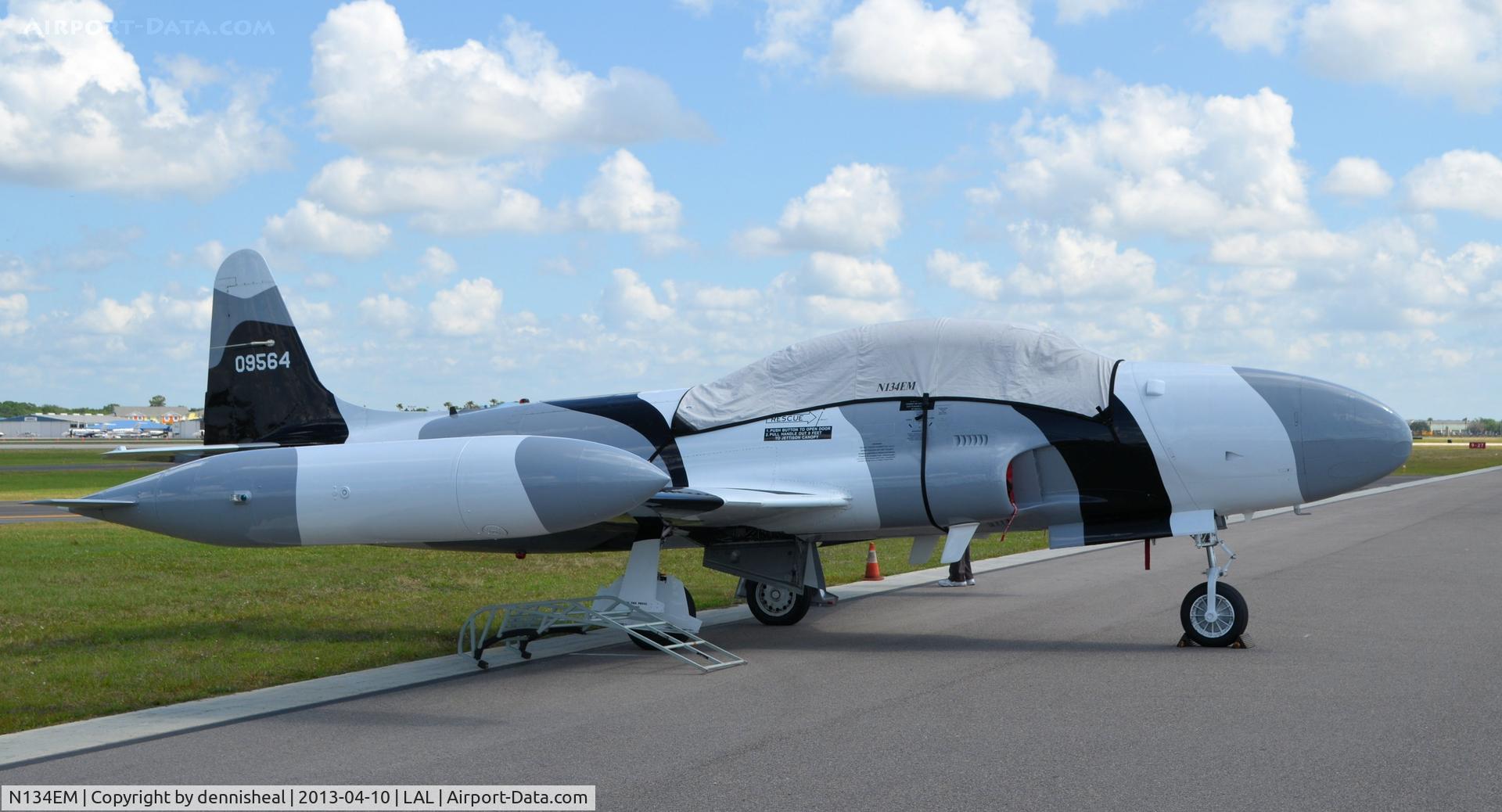 N134EM, Canadair CT-133 Silver Star 3 (CL-30) C/N T33-564, CANADAIR CT-33