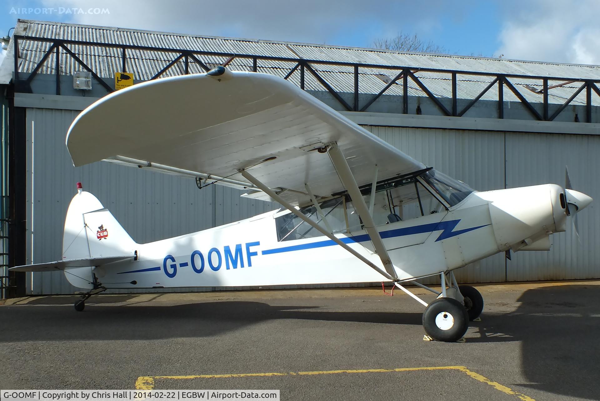 G-OOMF, 1967 Piper PA-18-150 Super Cub C/N 18-8560, at Wellsbourne Mountford