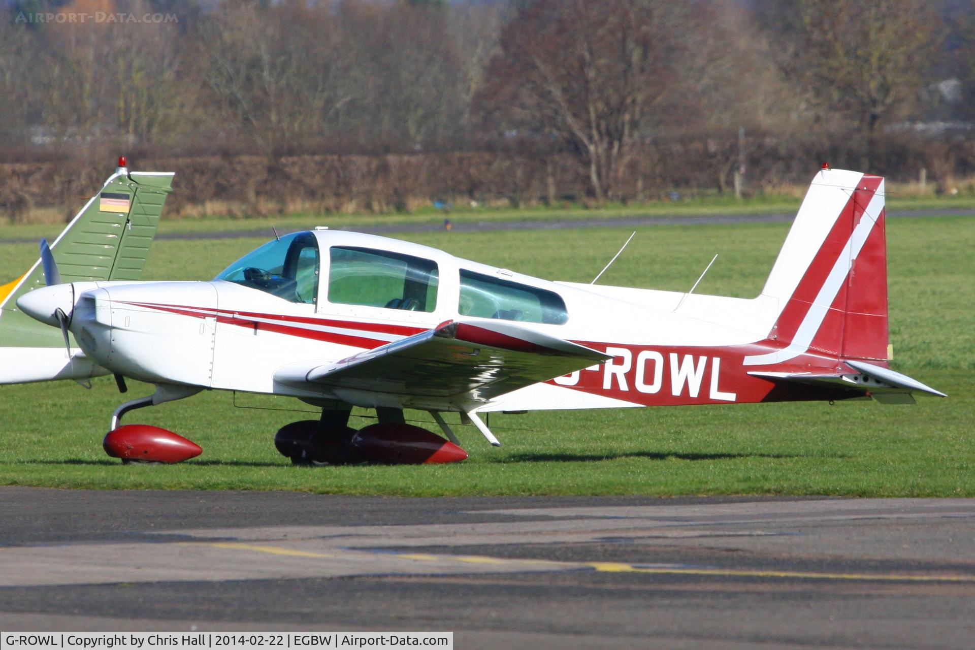 G-ROWL, 1977 Grumman American AA-5B Tiger C/N AA5B-0595, at Wellsbourne Mountford