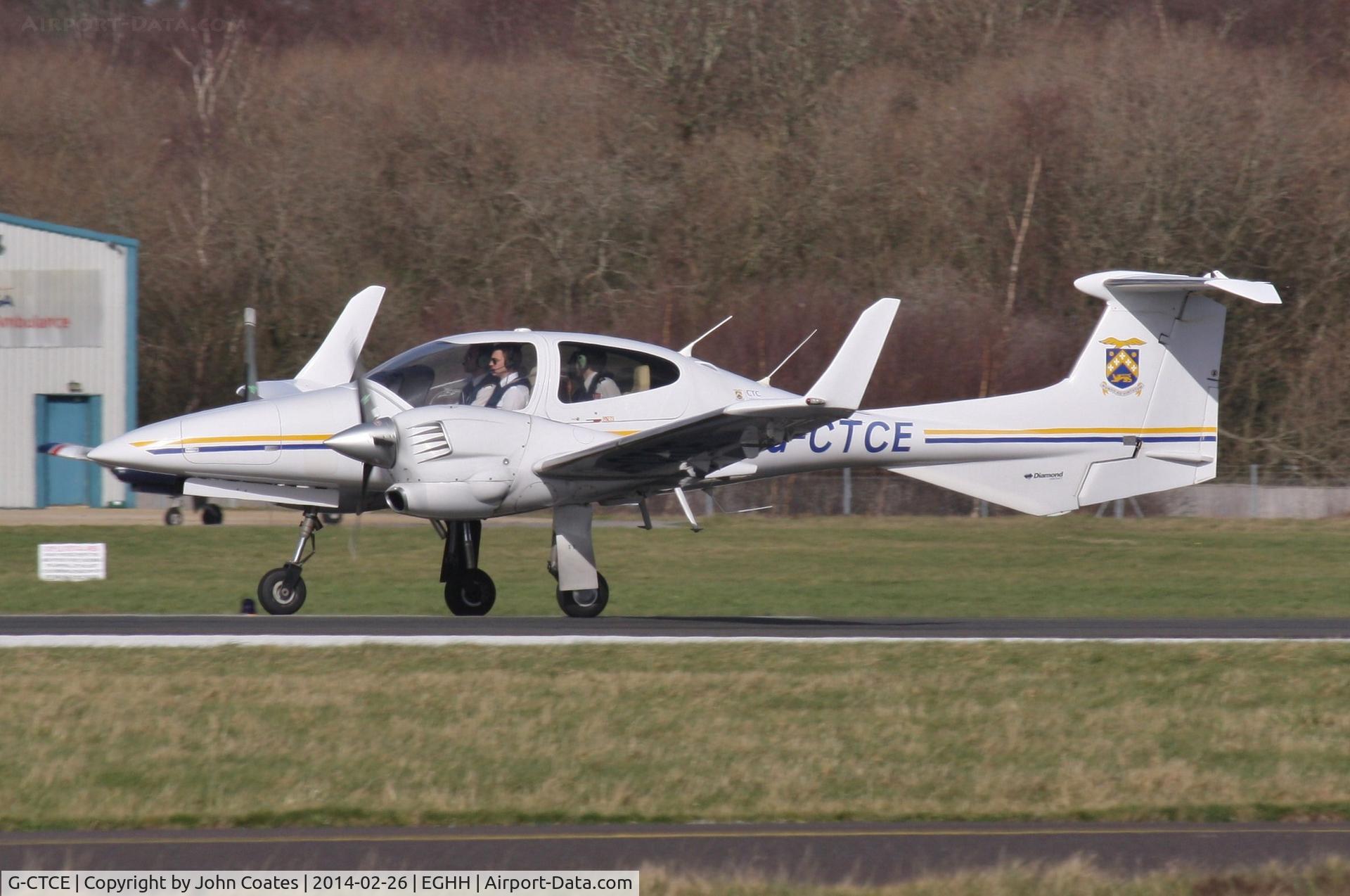 G-CTCE, 2005 Diamond DA-42 Twin Star C/N 42.043, Off training