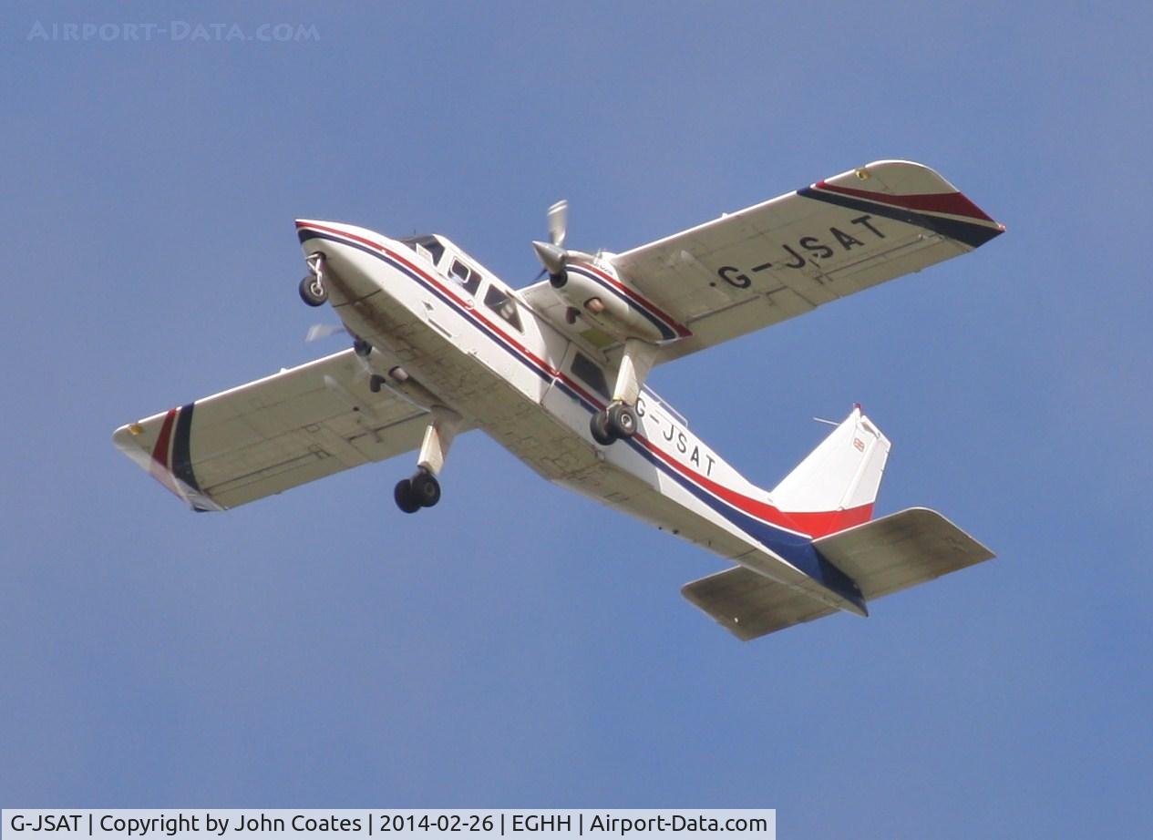 G-JSAT, 1995 Britten-Norman BN-2T Islander C/N 2277, Another low pass