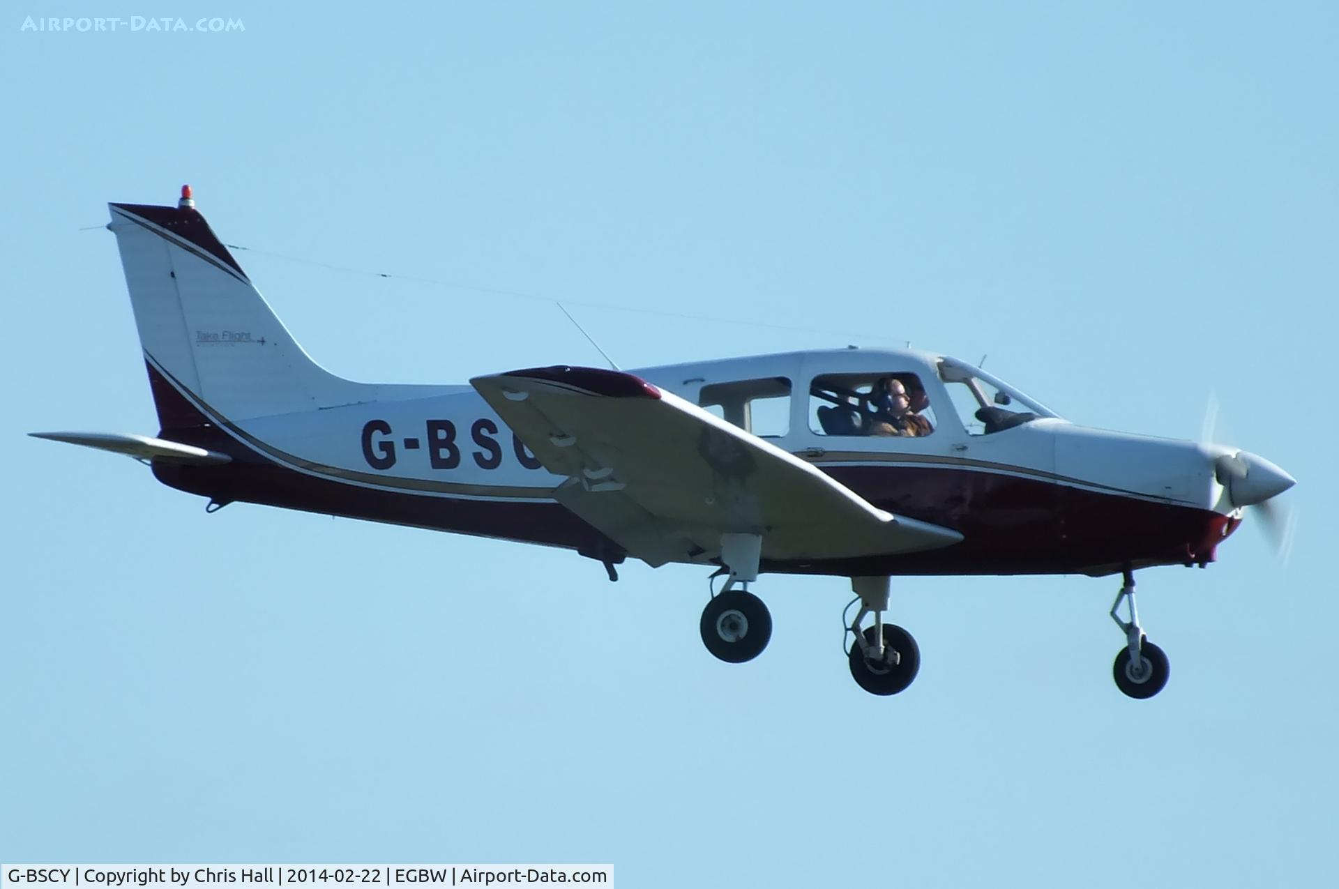 G-BSCY, 1975 Piper PA-28-151 Cherokee Warrior C/N 28-7515046, Take Flight Aviation