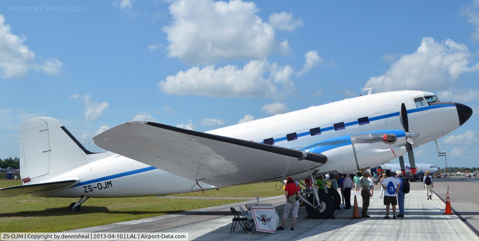 ZS-OJM, 1948 Douglas DC-3-65TP (C-47B-1-DK) C/N 25546, 1948 DOUGLAS DC-3 65TP