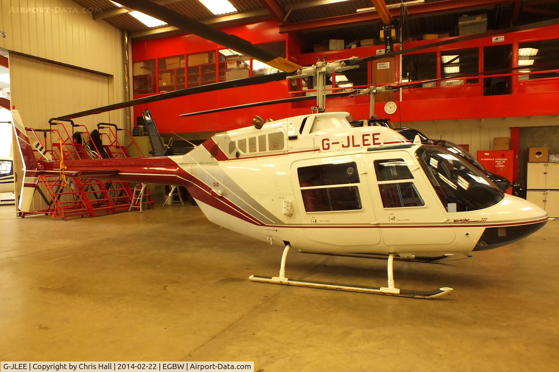 G-JLEE, 1978 Agusta AB-206B JetRanger II C/N 8588, Leamington Hobby Center Ltd