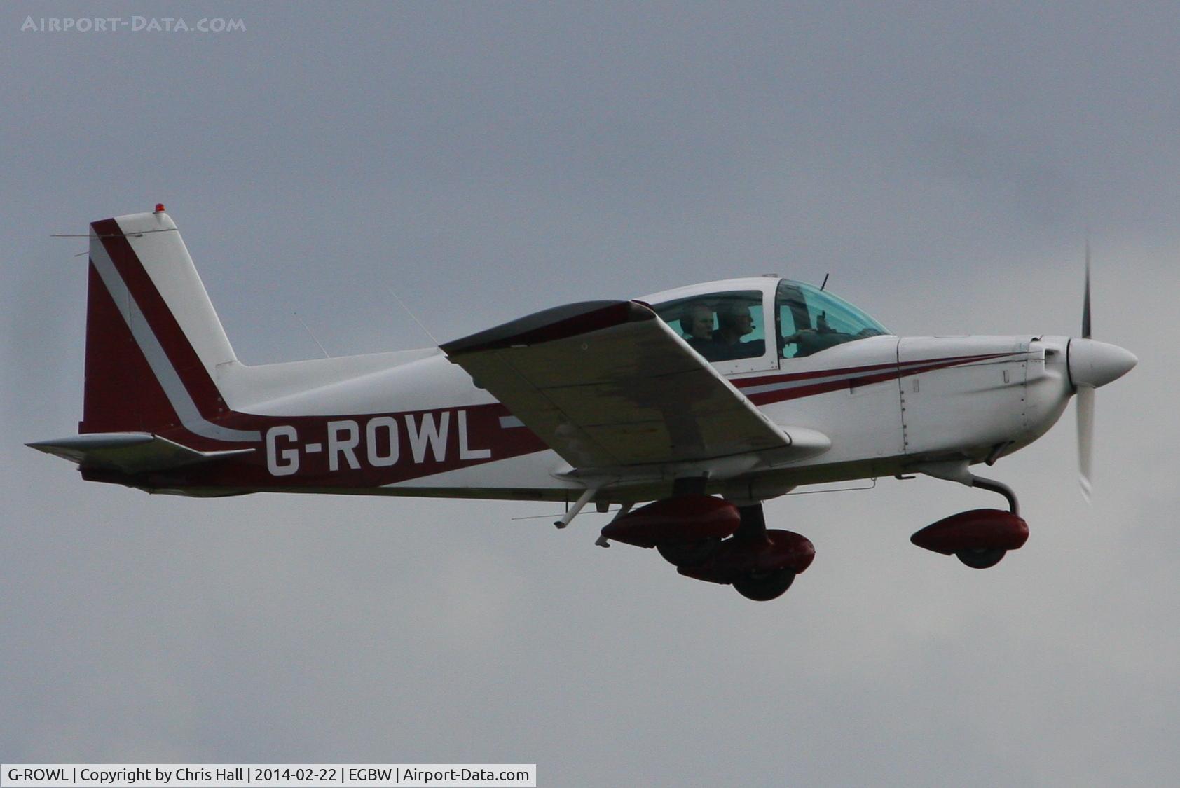 G-ROWL, 1977 Grumman American AA-5B Tiger C/N AA5B-0595, at Wellesbourne Mountford