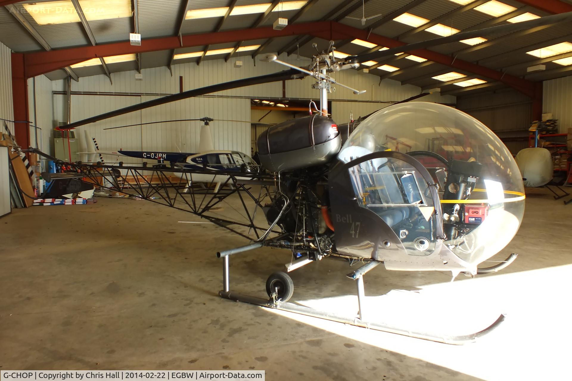G-CHOP, 1966 Westland 47G-3B-1 C/N WAN-79, Leamington Hobby Centre Ltd
