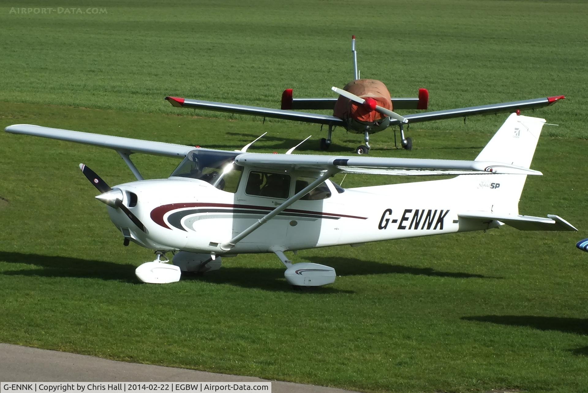 G-ENNK, 2000 Cessna 172S Skyhawk SP C/N 172S-8538, visitor from Sleap