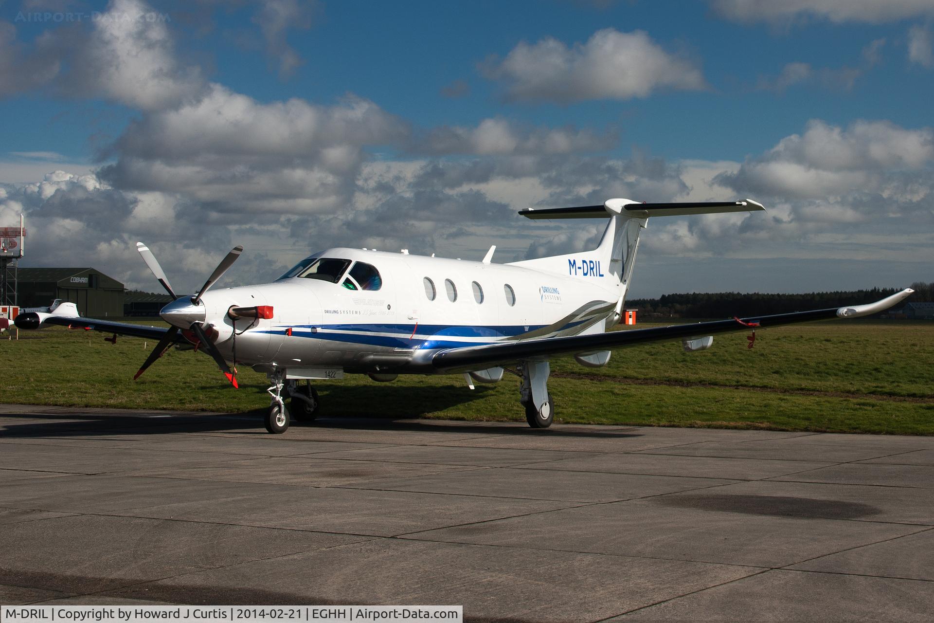 M-DRIL, 2013 Pilatus PC-12/47E C/N 1422, Ex G-DRIL