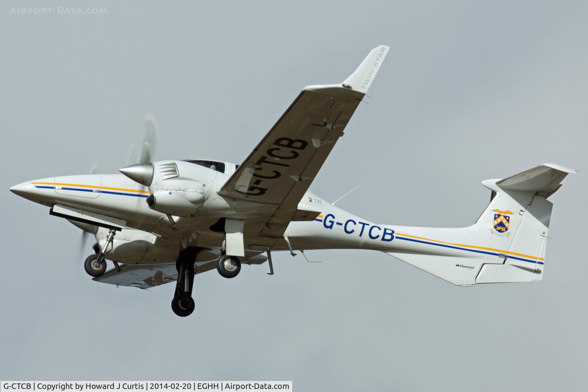 G-CTCB, 2005 Diamond DA-42 Twin Star C/N 42.083, CTC's newest acquisition.