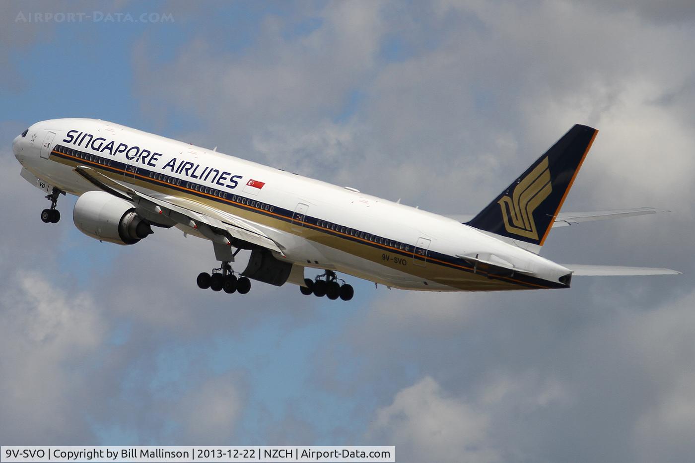 9V-SVO, 2004 Boeing 777-212/ER C/N 28533, away to SIN as SQ298