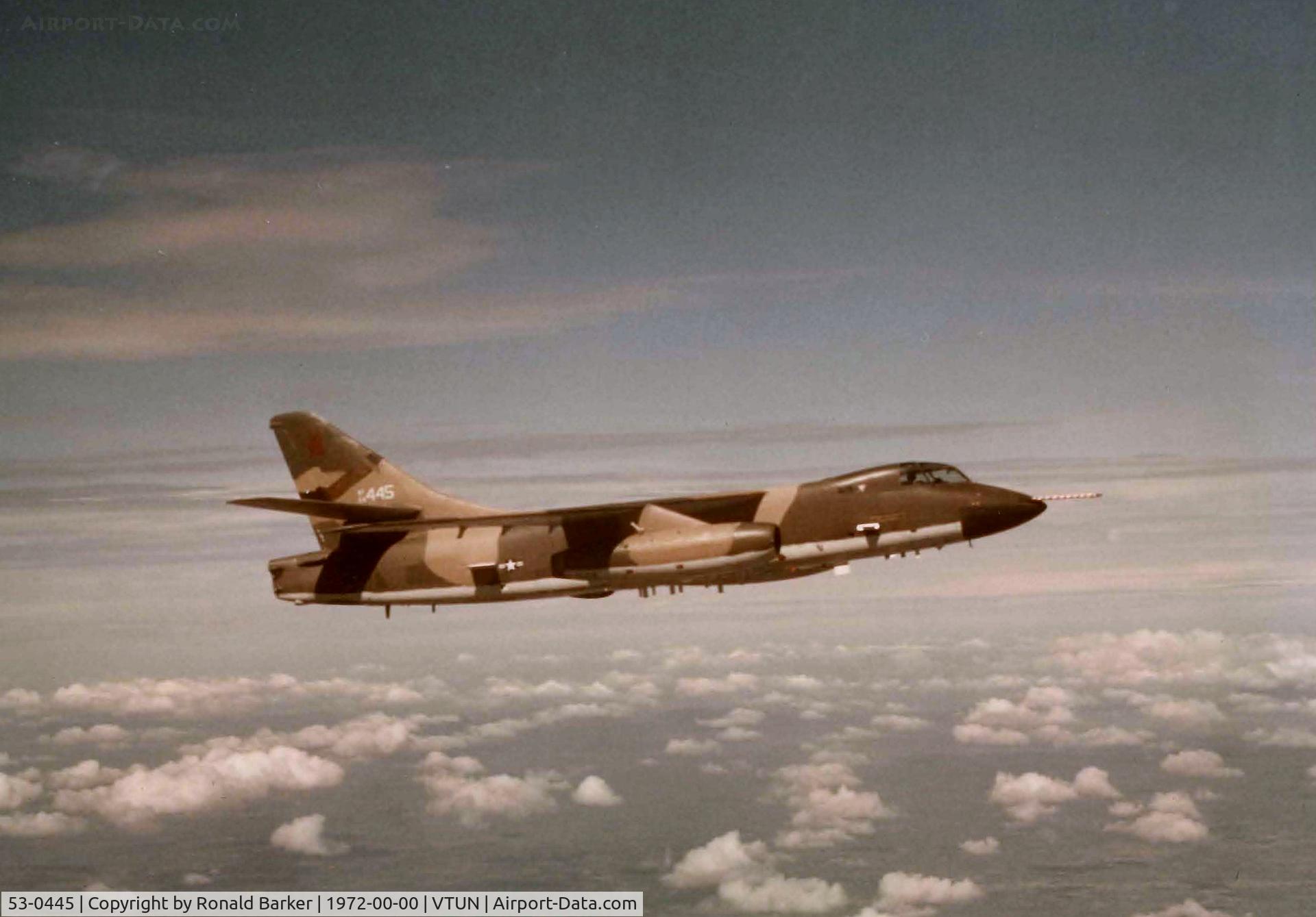 53-0445, 1953 Douglas EB-66E Destroyer C/N 44326, EB-66E Airborne SEA 1972