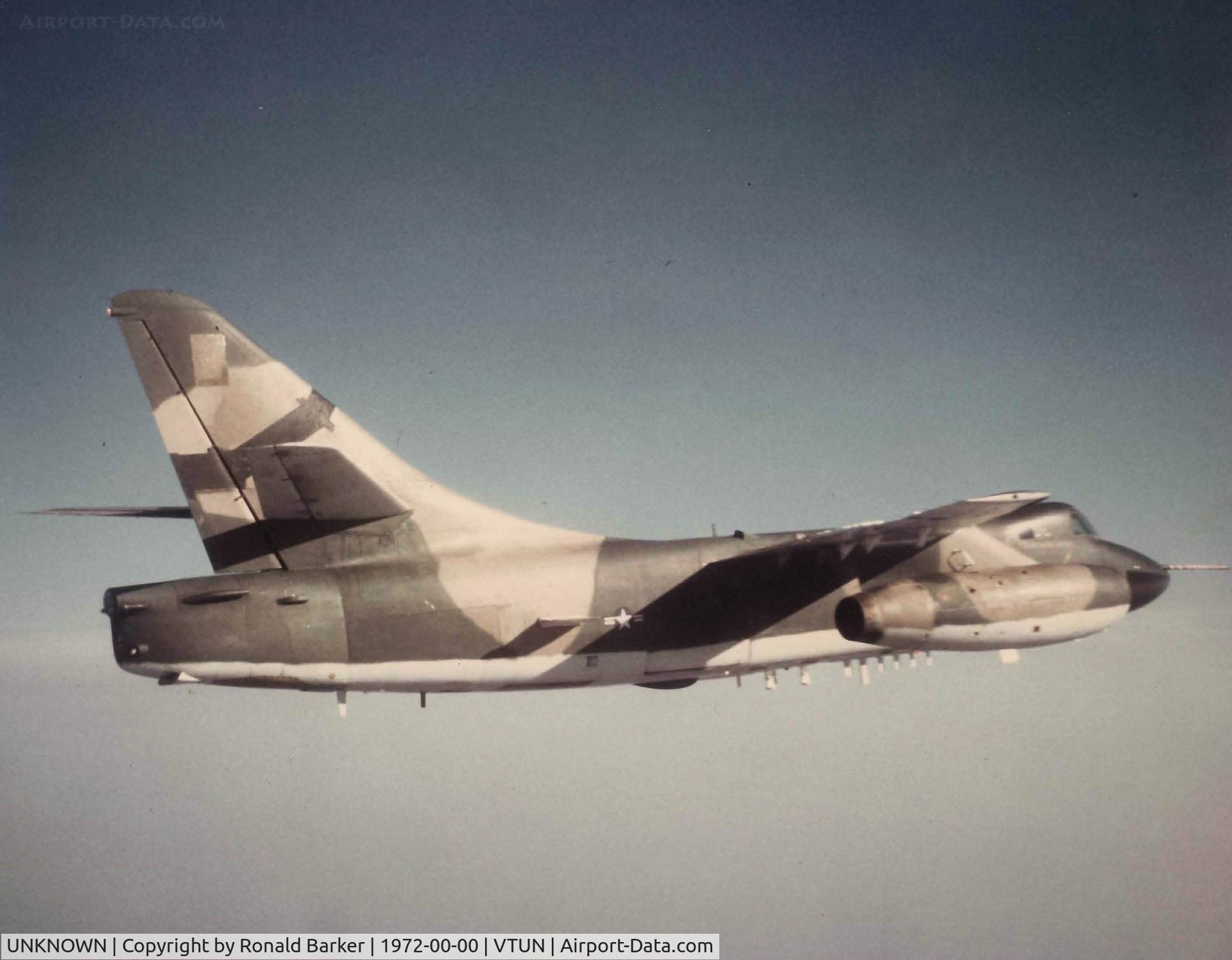 UNKNOWN, Douglas B-66 Destroyer C/N unknown, EB-66E enroute during ECM mission SEA