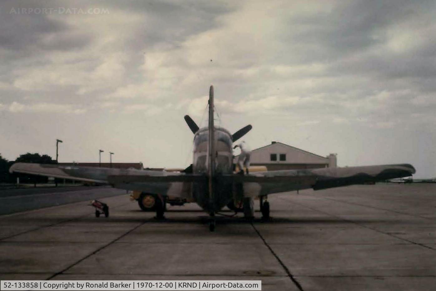 52-133858, Douglas A-1E Skyraider C/N 9547, Visit to Randolph